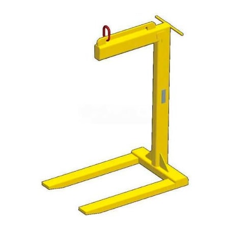 Machining & Welding By Olsen M&W Dual Bale Lift Pallet Lifter - 2000 Lb. Capacity 14511